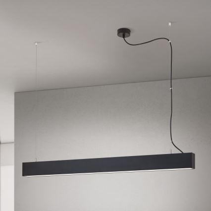 LED plafond- en hanglamp 2-in-1 PALKKI LED/38W/230V 3000/4000/5000K zwart