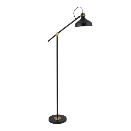 Lampadaire SCHILLER 1xE27/40W/230V noir/bronze