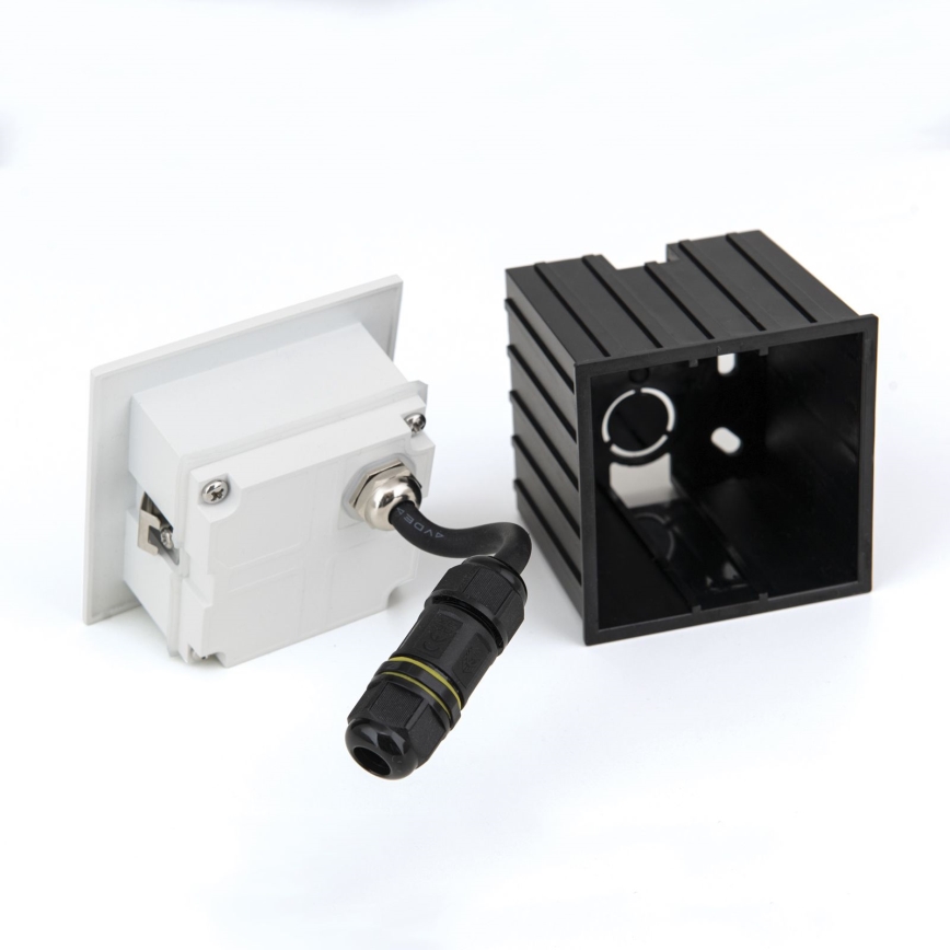 Plafonnier encastré LED LORO LED/2W/230V IP65 blanc