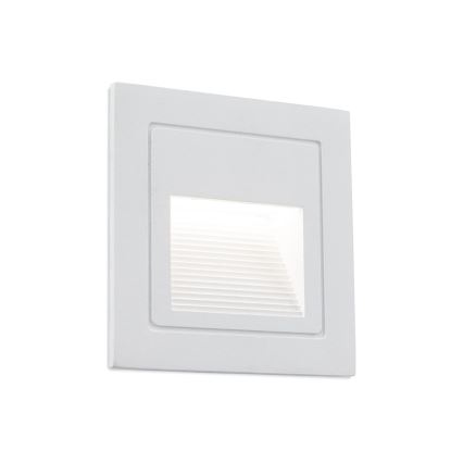 LED Inbouwlamp LORO LED/2W/230V IP65 wit