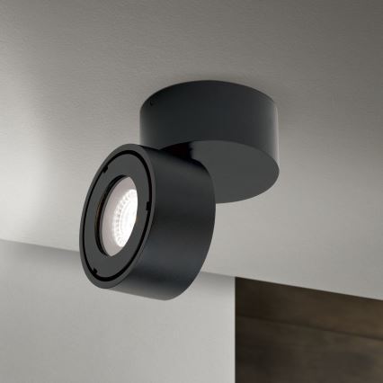 Spot à intensité variable pour salle de bain HARVEY LED/15W/230V IP65 noir