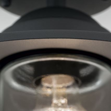 Buiten opbouwlamp EDWARD 1xE27/60W/230V IP44 antraciet