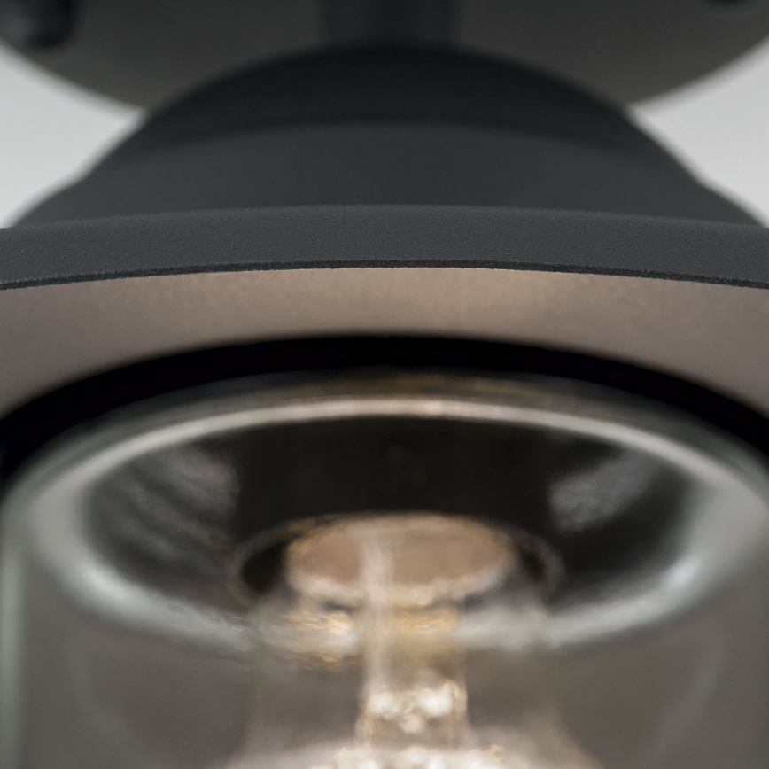 Plafonnier d'extérieur à montage en surface EDWARD 1xE27/60W/230V IP44 anthracite