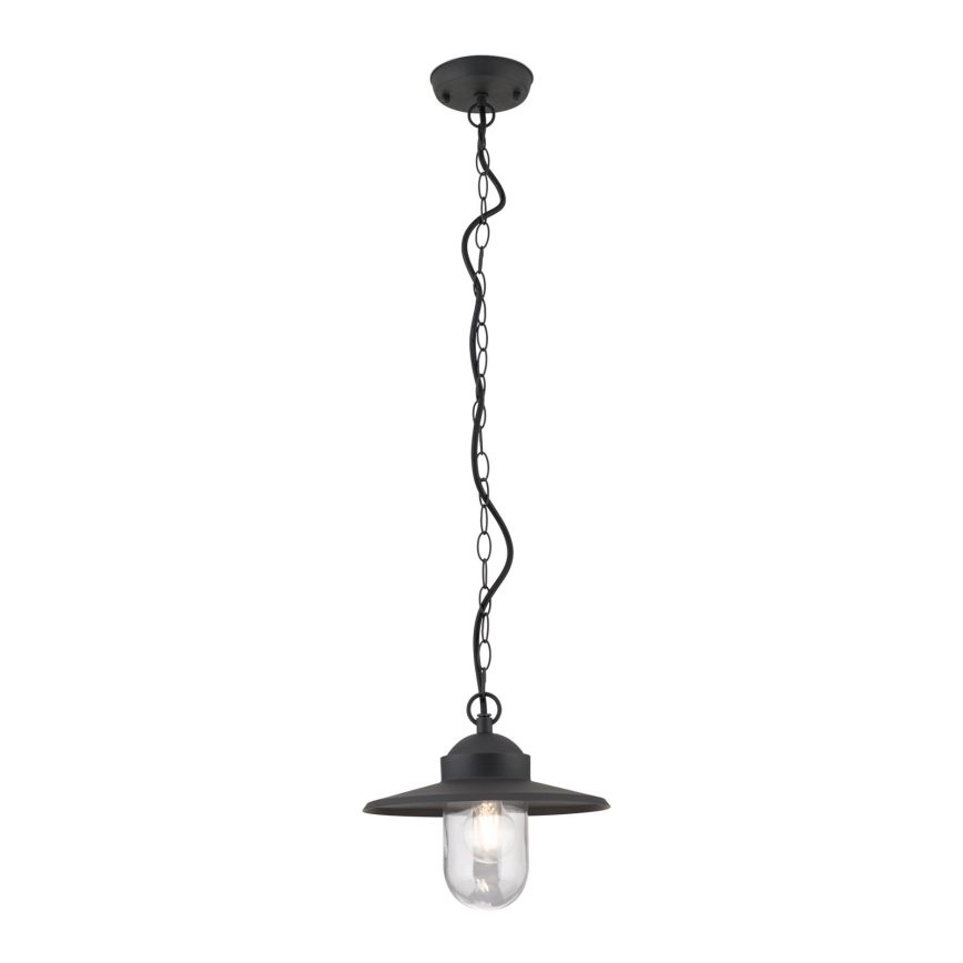 Hanglamp voor buiten EDWARD 1xE27/60W/230V IP44 zwart