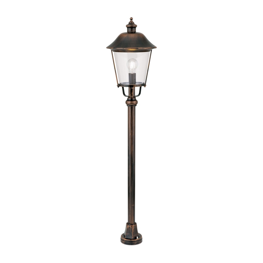 Buitenlamp KENZO 1xE27/100W/230V IP44 brons/patina