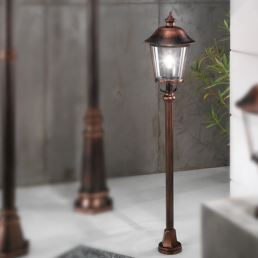 Lampe extérieur KENZO 1xE27/100W/230V IP44 bronze/patine