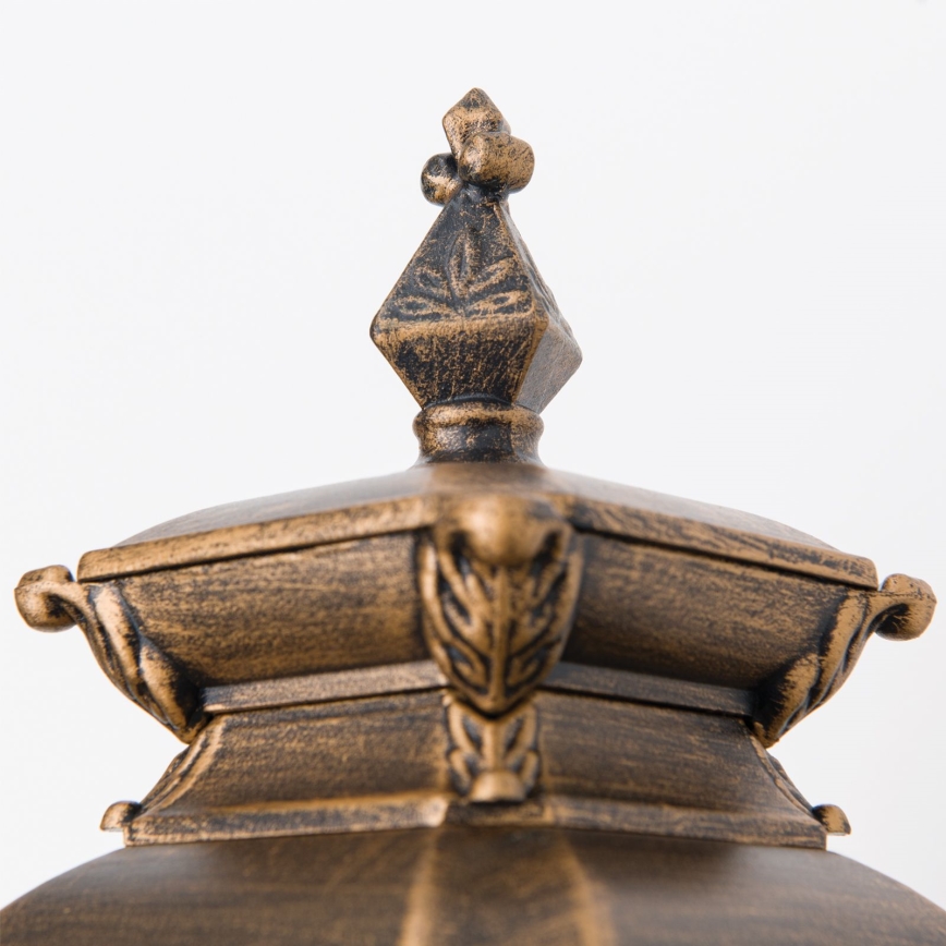 Applique murale extérieure AIKO 1xE27/60W/230V IP23 bronze/patine