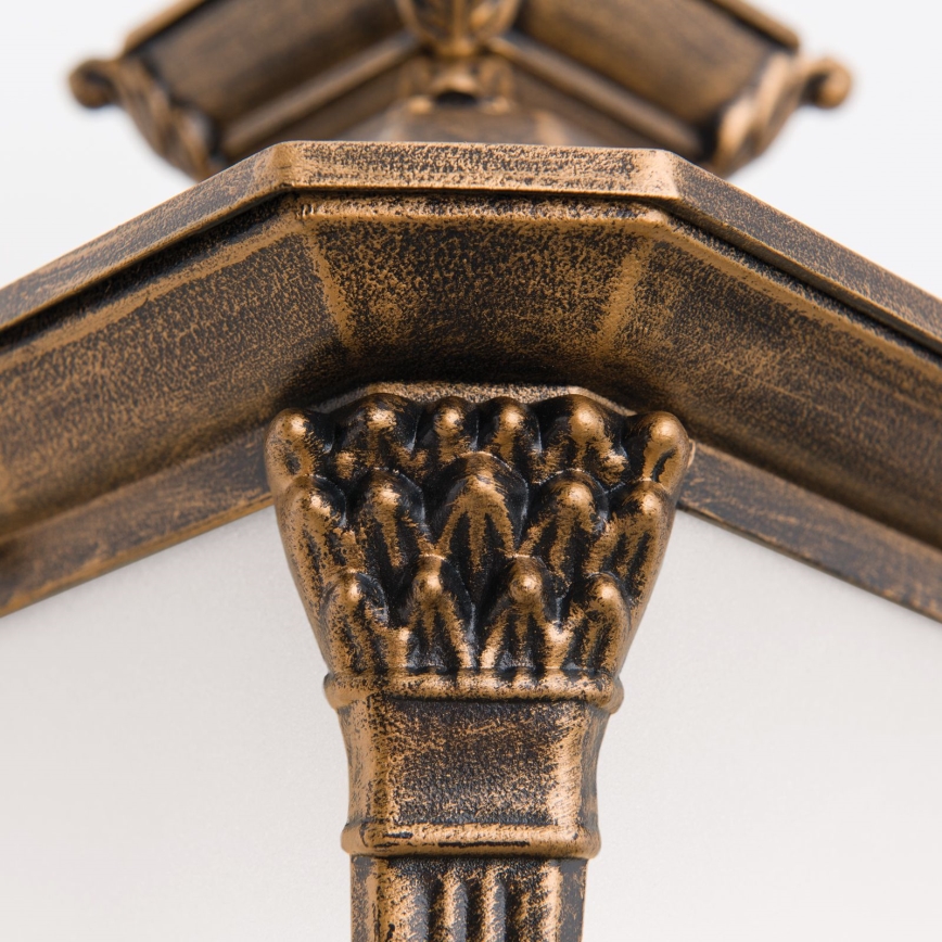 Applique murale extérieure AIKO 1xE27/60W/230V IP23 bronze/patine