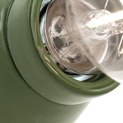 Applique murale FROST 1xE27/60W/230V verte