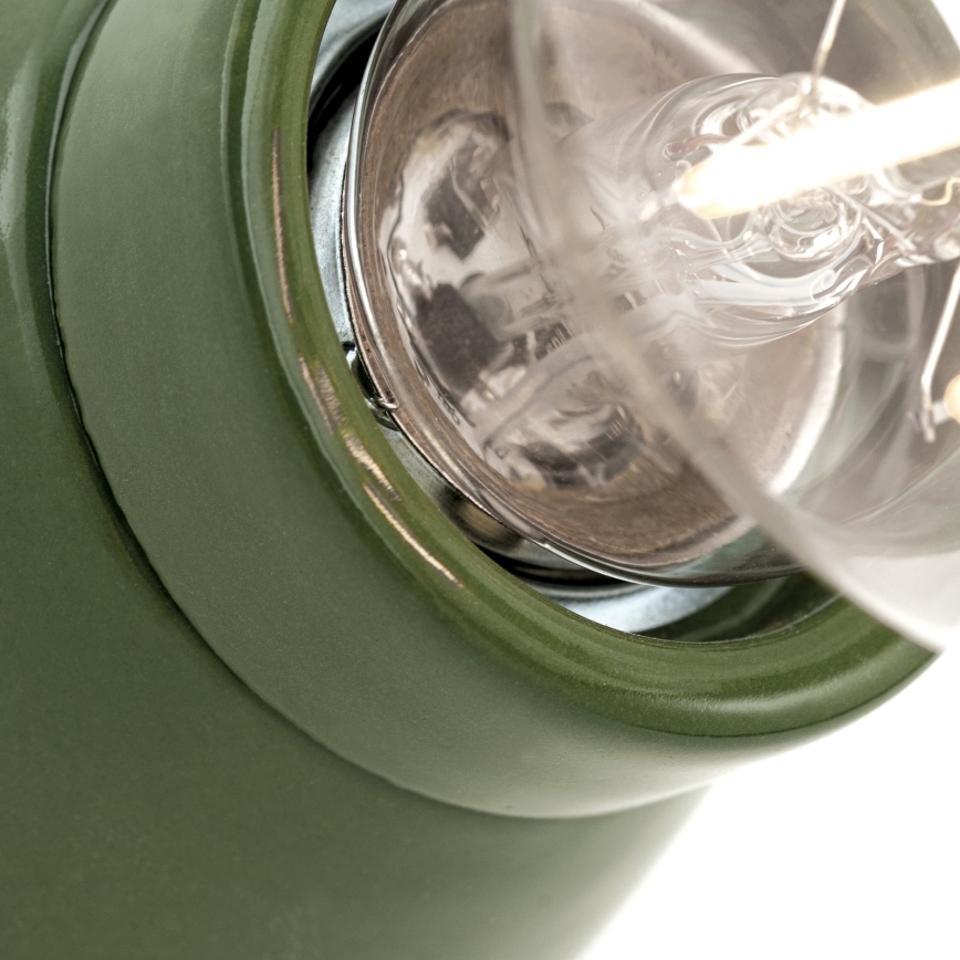 Applique murale FROST 1xE27/60W/230V verte