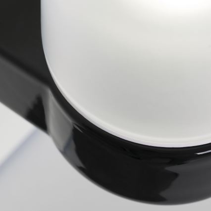 Applique murale OSTIA 1xE27/40W/230V noire