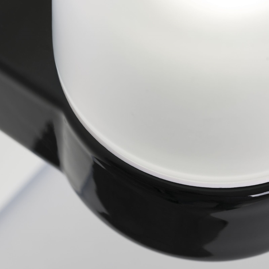 Applique murale OSTIA 1xE27/40W/230V noire