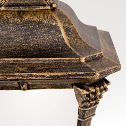 Buitenhanglamp AIKO 1xE27/60W/230V IP23 brons/patina