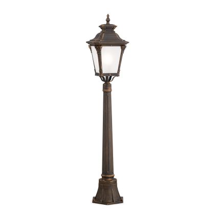 Buitenlamp AIKO 1xE27/60W/230V 115 cm IP23 brons/patina
