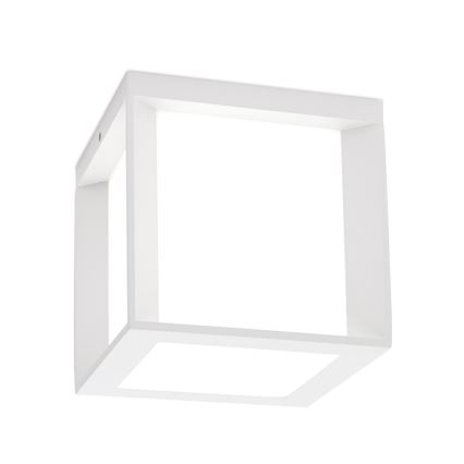 Buitenlamp HENRY 1xE27/15W/230V 16x16 cm IP44 wit