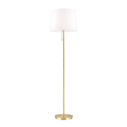 Staande Lamp LUDWIG 1xE27/40W/230V wit/goud