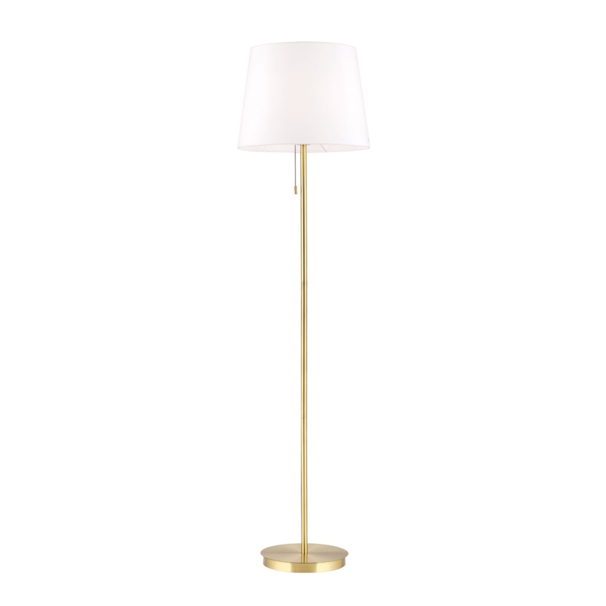 Staande Lamp LUDWIG 1xE27/40W/230V wit/goud