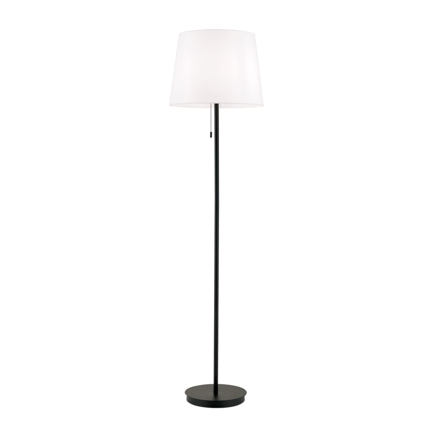Staande Lamp LUDWIG 1xE27/40W/230V wit/zwart