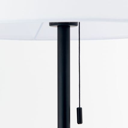 Staande Lamp LUDWIG 1xE27/40W/230V wit/zwart