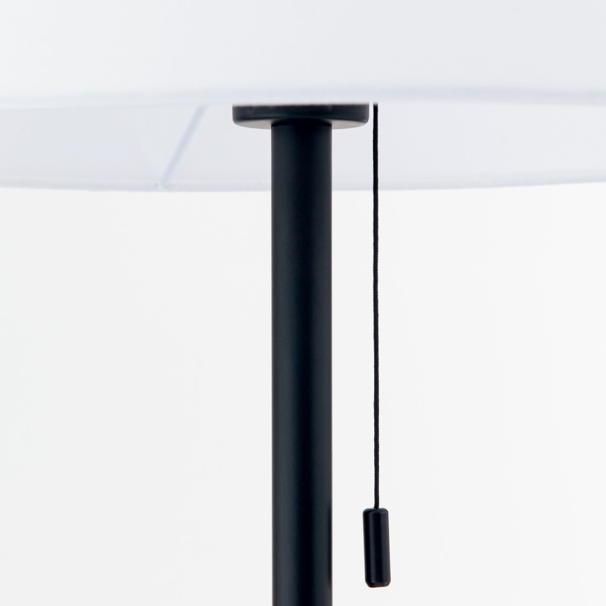 Staande Lamp LUDWIG 1xE27/40W/230V wit/zwart