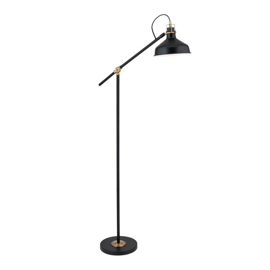 Staande Lamp SCHILLER 1xE27/40W/230V zwart/brons