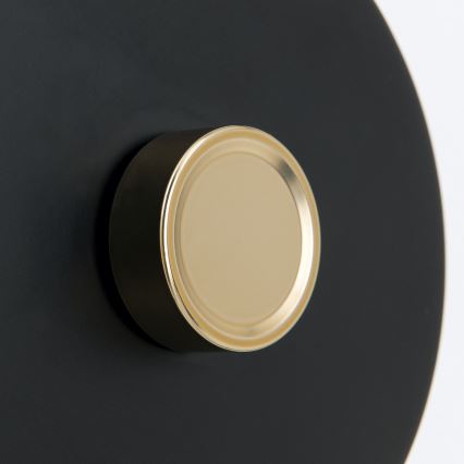 Dimbare flexibele wandlamp DOTTY 1xGU10/10W/230V zwart/messing