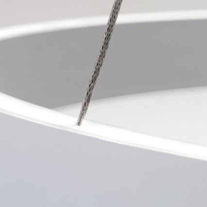 Dimbare LED-pendellamp aan kabel KOLK LED/40W/230V 2700/3000/4000K ø 40 cm wit