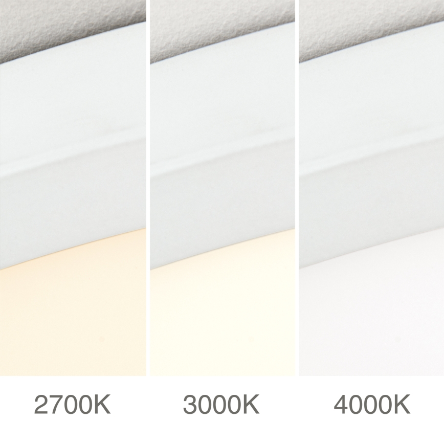 Dimbare plafondlamp DISC LED/46W/230V 2700/3000/4000K Ø 60 cm wit