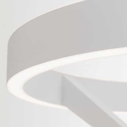 Dimbare LED-staande lamp KOLK LED/40W/230V 2700/4000K wit