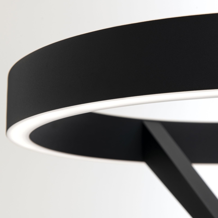 Dimbare LED-staande lamp KOLK LED/40W/230V 2700/4000K zwart