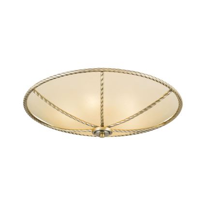 Plafondlamp MAURO 5xE27/60W/230V diameter 56 cm brons