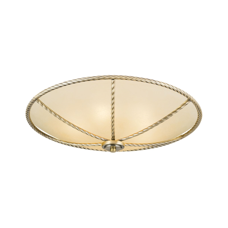 Plafondlamp MAURO 5xE27/60W/230V diameter 56 cm brons