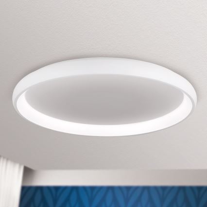 Dimbare LED plafondlamp VENUS LED/85W/230V diameter 81 cm wit
