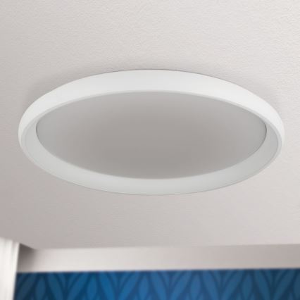 Dimbare LED plafondlamp VENUS LED/85W/230V diameter 81 cm wit