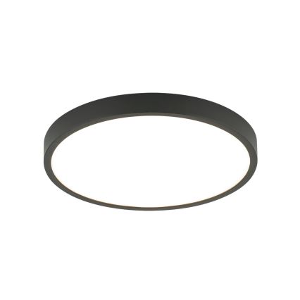 Plafonnier BULLY LED/24W/230V d. 24 cm noir