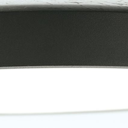 Plafonnier BULLY LED/24W/230V d. 24 cm noir
