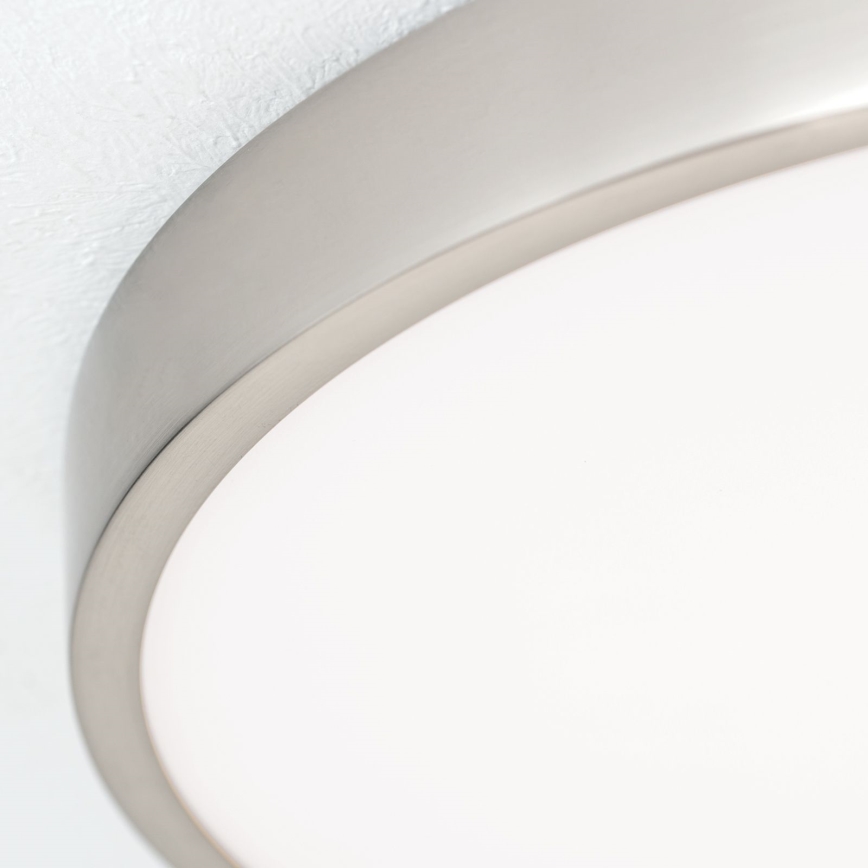 Plafonnier BULLY LED/28W/230V d. 28 cm chrome mat