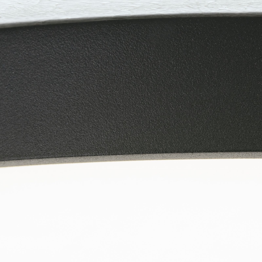 Plafonnier BULLY LED/28W/230V d. 28 cm noir