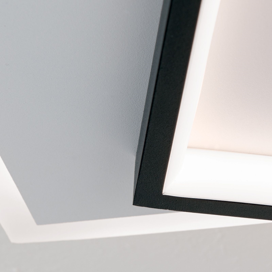 Plafonnier à intensité variable EMANUEL LED/50W/230V blanc/noir