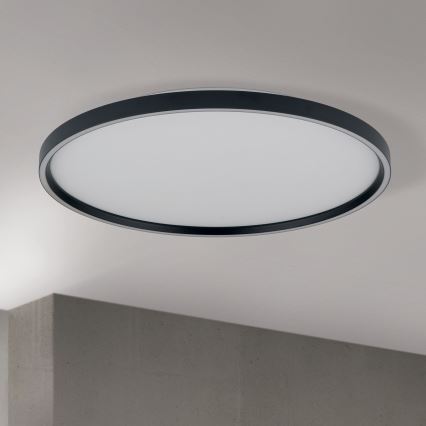 LED Dimbaar Plafondlamp MASCA LED/47W/230V 2700/3350/4000K Ø 60 cm zwart