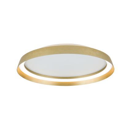 Dimbare LED Plafondlamp MANTA LED/38W/230V 2700/3000/4000K diameter 45 cm goud