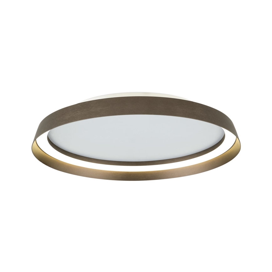 LED Dimbaar Plafondlamp MANTA LED/38W/230V 2700/3000/4000K Ø 45 cm bruin