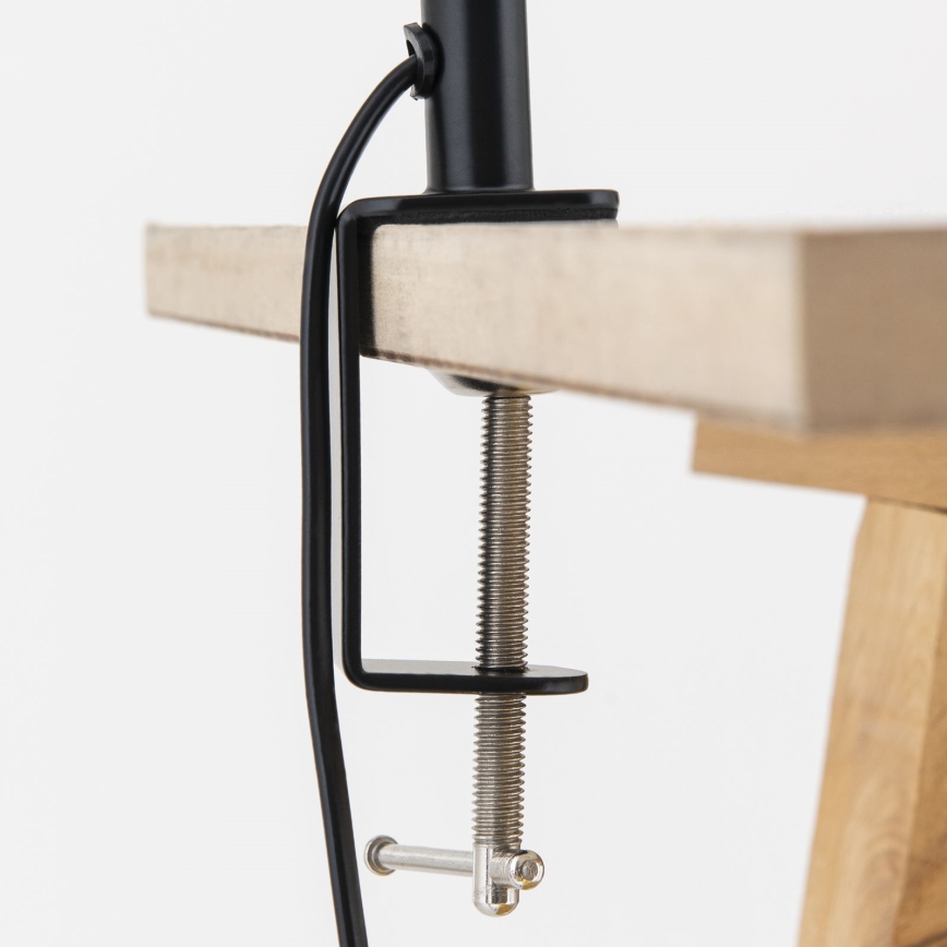 Flexibele tafellamp met klem DOTTY 1xGU10/10W/230V beige/zwart