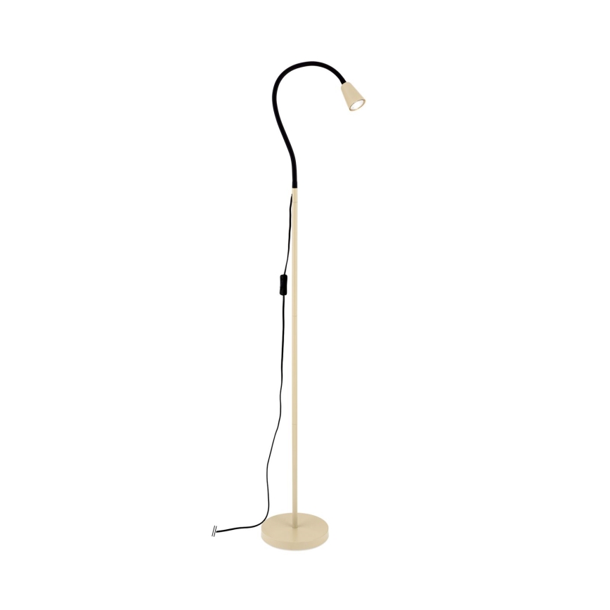 Flexibele vloerlamp DOTTY 1xGU10/10W/230V beige/zwart