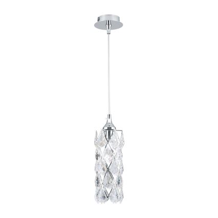 Hanglamp aan kabel RITA 1xG9/40W/230V glanzend chroom
