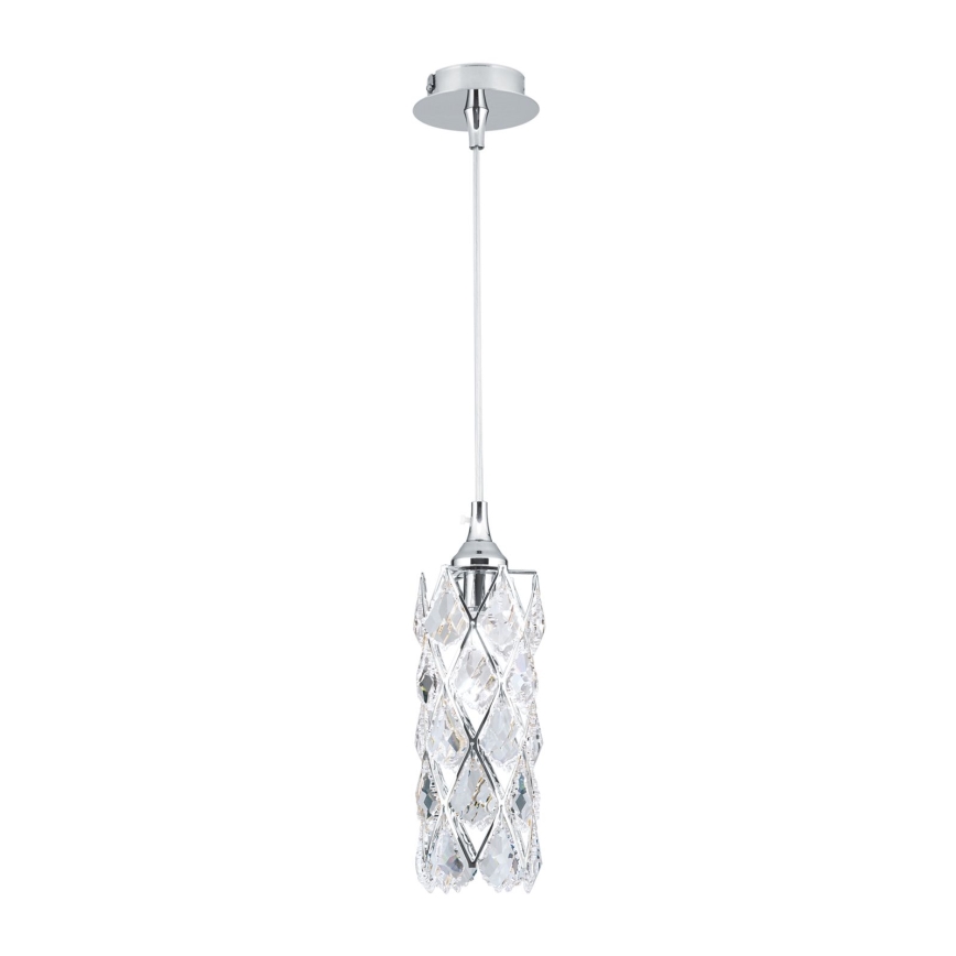 Hanglamp aan kabel RITA 1xG9/40W/230V glanzend chroom