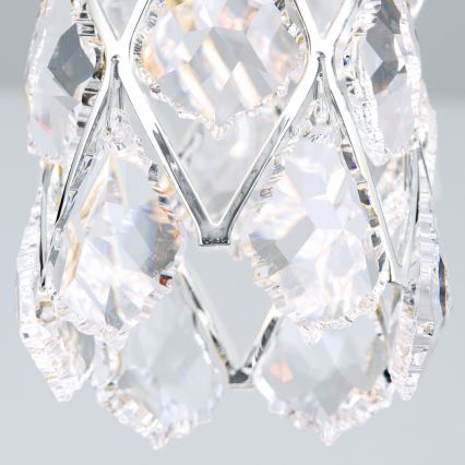 Hanglamp aan kabel RITA 1xG9/40W/230V glanzend chroom