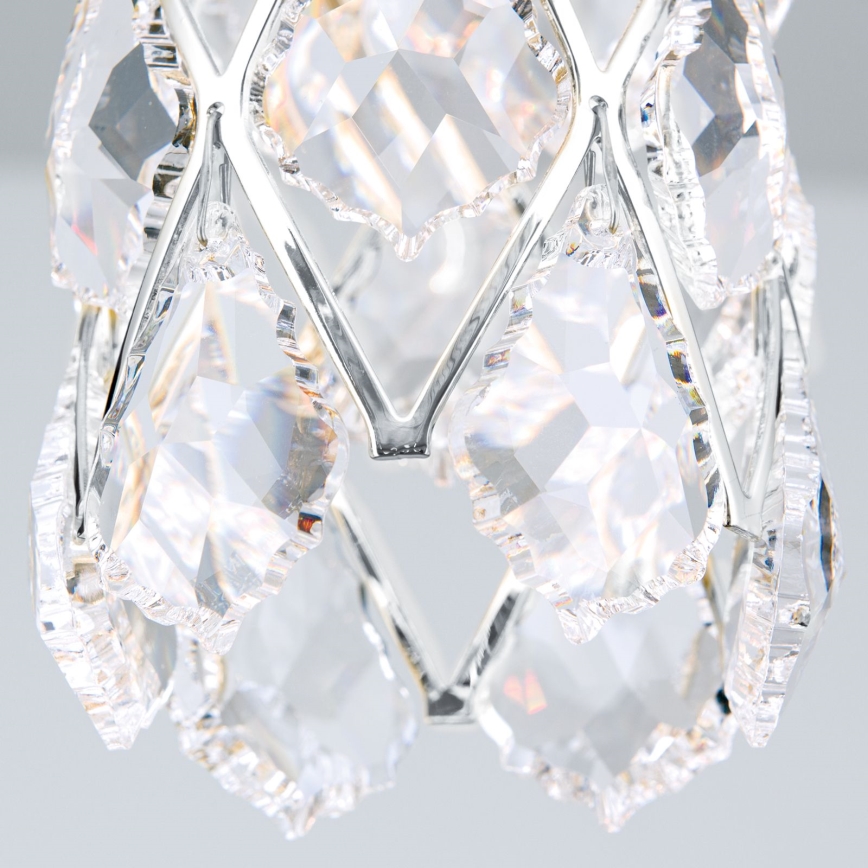 Hanglamp aan kabel RITA 1xG9/40W/230V glanzend chroom