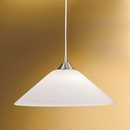 Hanglamp aan een koord GRADO 1xE27/60W/230V diameter 40 cm mat chroom