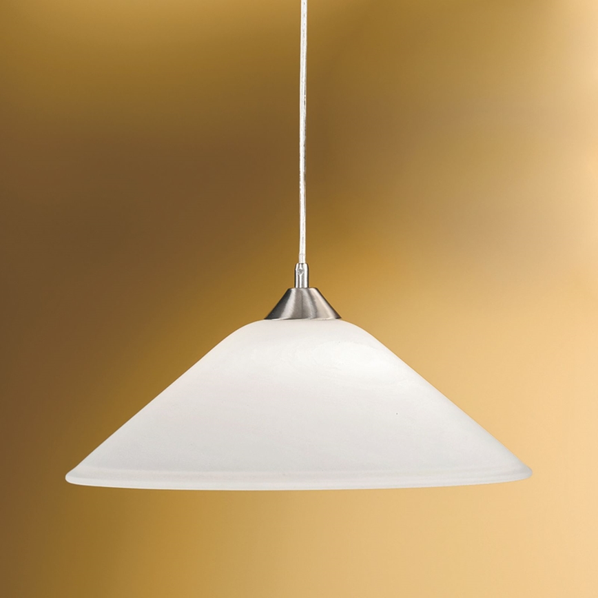 Hanglamp aan een koord GRADO 1xE27/60W/230V diameter 40 cm mat chroom